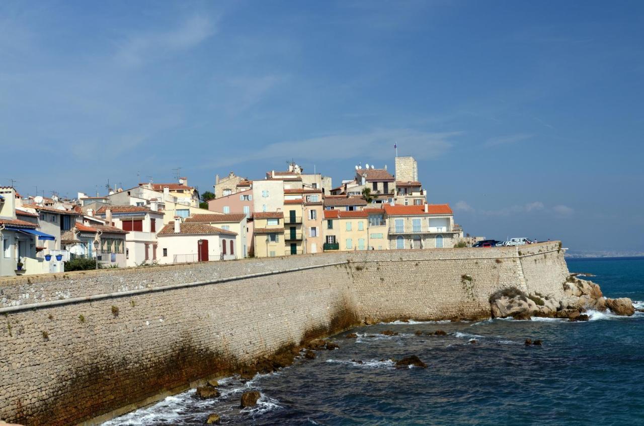 2 Pieces Climatise Avec Balcon Dans Le Vieil Antibes, Residence Avec Ascenseur Kültér fotó