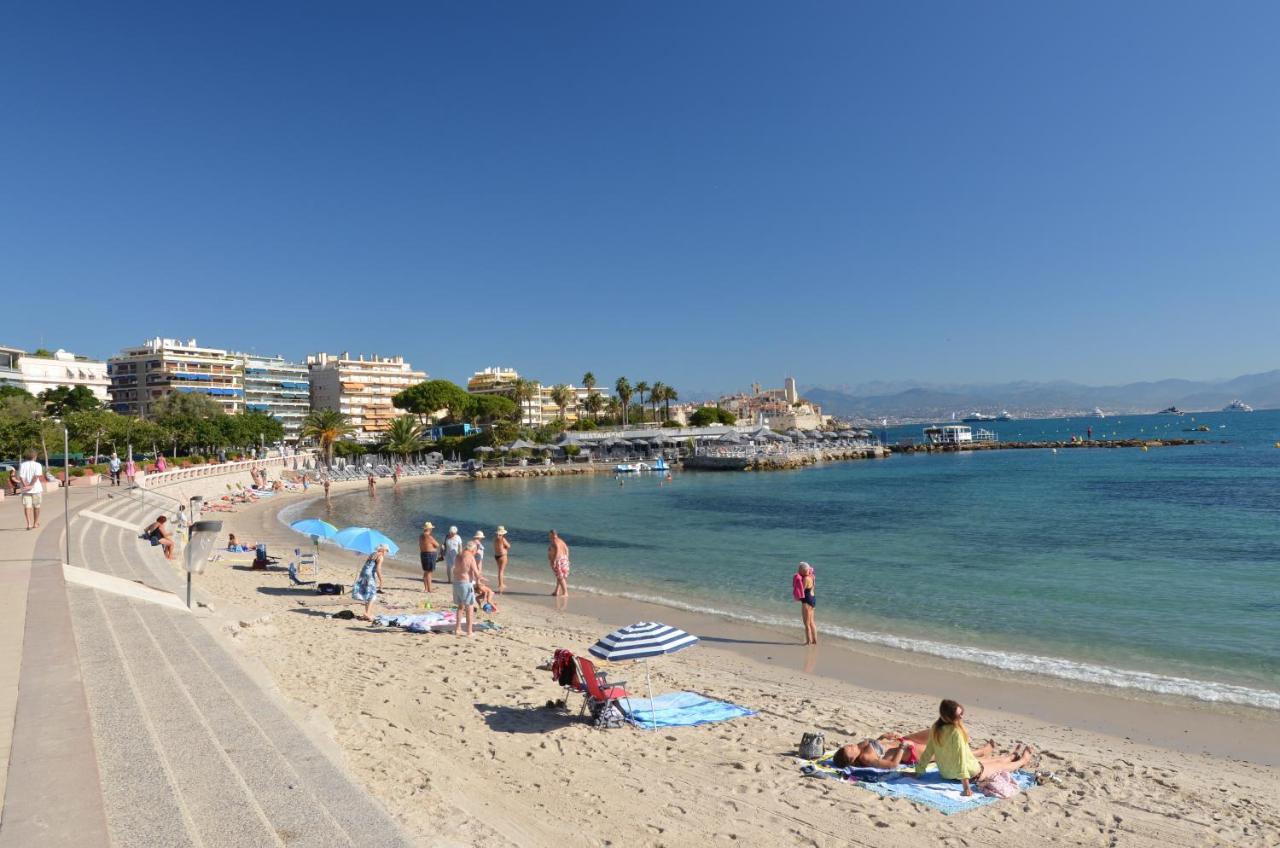 2 Pieces Climatise Avec Balcon Dans Le Vieil Antibes, Residence Avec Ascenseur Kültér fotó